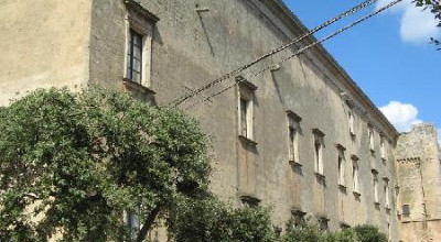 Tricase - piazza Giuseppe Pisanelli - Uno scorcio di Palazzo Gallone